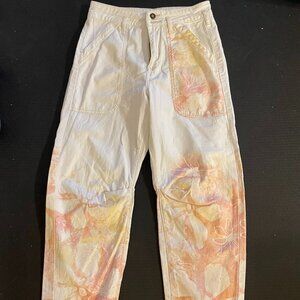 Pilcro pants with flower details